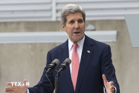 Ngoại trưởng Mỹ John Kerry. (Nguồn AFP/TTXVN)