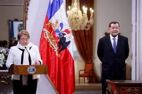 Tổng thống Chile Michelle Bachelet bổ nhiệm ông Nicolás Eyzaguirre làm Chánh văn phòng Nội các. (Nguồn: 24horas.cl)