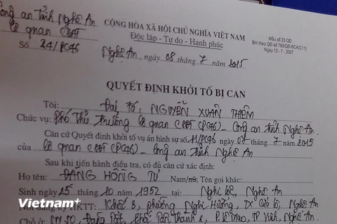 Khởi tố vụ án làm giả hồ sơ thương binh lớn nhất tại Nghệ An