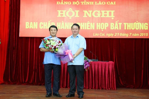 Ông Hầu A Lềnh được bầu giữ chức Phó Bí thư Tỉnh ủy Lào Cai