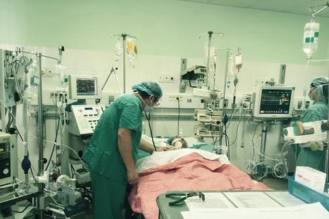Ca ghép tim phổi tại Bệnh viện Trung ương Huế (Ảnh do Bệnh viện Trung ương Huế cung cấp)