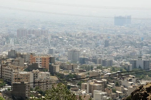 Một góc thủ đô Tehran của Iran. (Nguồn: timesofisrael.com)