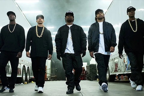 Các diễn viên trong phim ''Straight Outta Compton.'' (Nguồn: money.cnn.com)