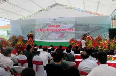 Hà Nội: Khánh thành nhà máy xử lý rác công nghệ lò đốt Martin