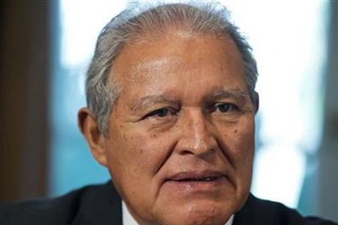 Tổng thống El Salvador Sanchez Ceren. (Nguồn: AP)