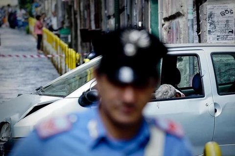 Nạn nhân của một vụ "thanh toán" do các băng đảng camorra gây ra ở Naples. (Nguồn: ANSA)