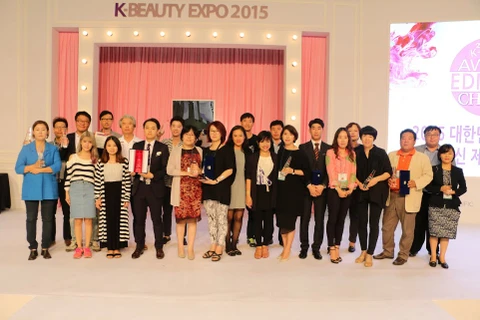 Lễ trao giải K-Beauty Awards 2015. (Nguồn: Aving News)
