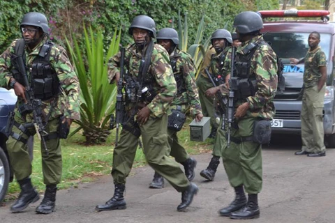 Lực lượng an ninh Kenya. (Nguồn: nation.co.ke)