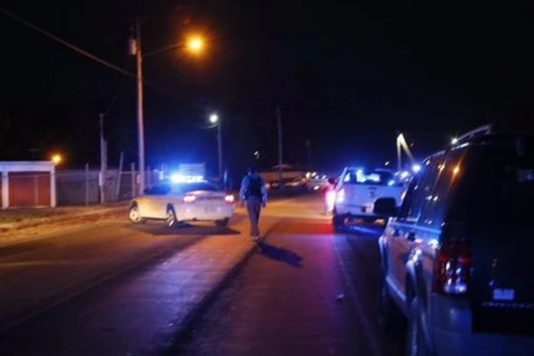 Cảnh sát phong tỏa hiện trường vụ nổ súng. (Nguồn: clarionledger.com)
