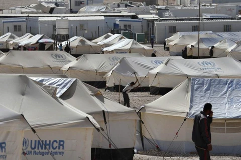 Trại tị nạn Zaatari (Nguồn: versia.am)