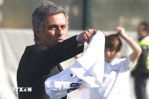 Huấn luyện viên Jose Mourinho. (Nguồn: AFP/TTXVN)