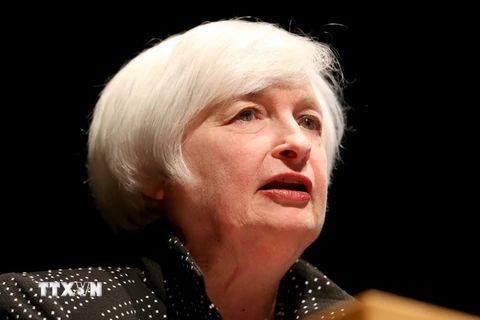 Chủ tịch Fed Janet Yellen. (Nguồn: Reuters/TTXVN)