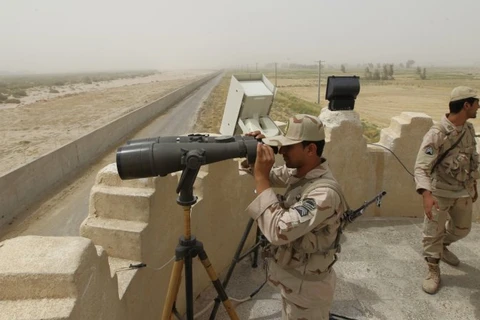 Lính biên phòng Iran tại vị trí canh gác. (Nguồn: Getty Images)