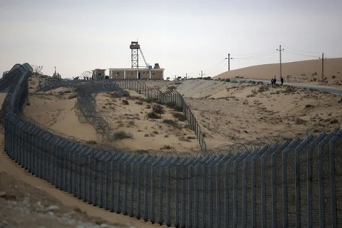 Biên giới Ai Cập-Israel. (Nguồn: mgafrica.com)