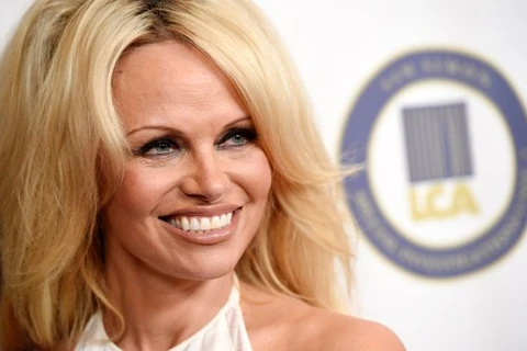 Diễn viên, người mẫu Pamela Anderson. (Nguồn: AP)