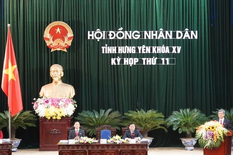 Kỳ họp thứ 11 Hội đồng Nhân dân tỉnh Hưng Yên khóa XV. (Nguồn: hungyen.gov.vn)
