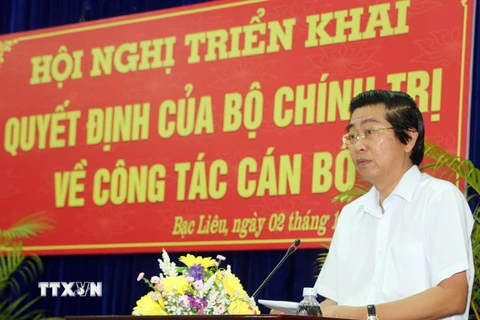 Ông Võ Văn Dũng, Phó Trưởng Ban Nội chính Trung ương. (Ảnh: Nguyễn Thanh Liêm/TTXVN)