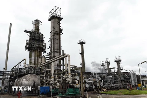 Một nhà máy lọc dầu tại Port Harcourt, Nigeria. (Nguồn: AFP/TTXVN)
