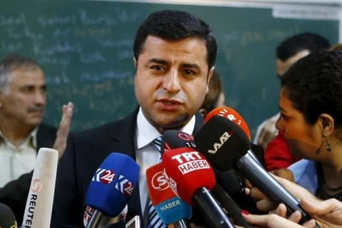 Thủ lĩnh Đảng HDP đối lập Selahattin Demirtas. (Nguồn: Reuters)
