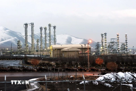 Toàn cảnh nhà máy hạt nhân nước nặng Arak của Iran. (Nguồn: AFP/TTXVN)