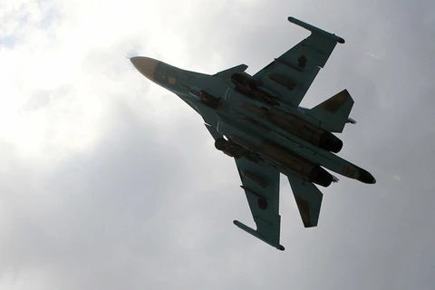 Máy bay chiến đấu Su-34 của Không quân Nga. (Nguồn: Reuters)