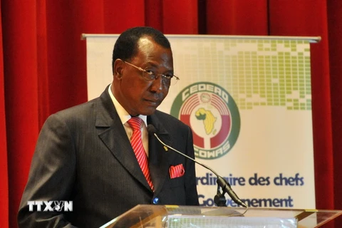 Tổng thống Chad Idriss Deby Itno. (Nguồn: AFP/TTXVN)