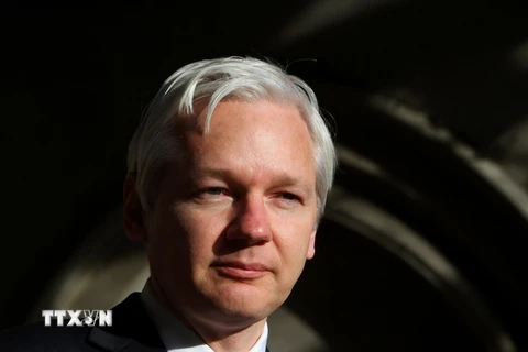 Nhà sáng lập trang mạng WikiLeaks, Julian Assange. (Nguồn: AFP/TTXVN)