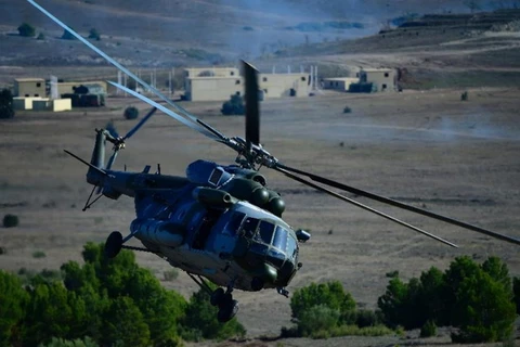 Một chiếc trực thăng Mi-17. (Nguồn: AFP)
