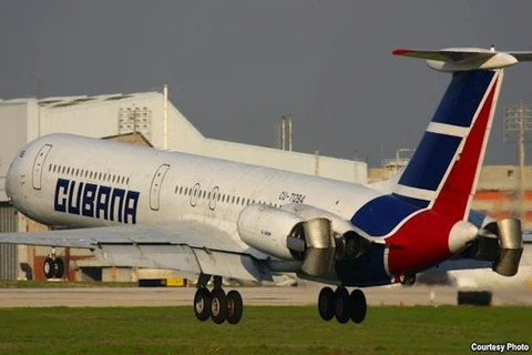 Một máy bay của hãng hàng không Cubana de Aviación. (Nguồn: cubanet.org)
