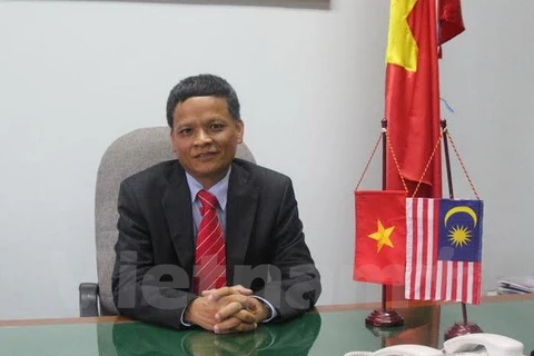 Ông Nguyễn Hồng Thao trên cương vị Đại sứ Việt Nam tại Malaysia. (Ảnh: Kim Dung-Chí Giáp/Vietnam+)