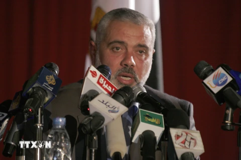 Thủ lĩnh Hamas Ismail Haniyeh. (Nguồn: THX/TTXVN)