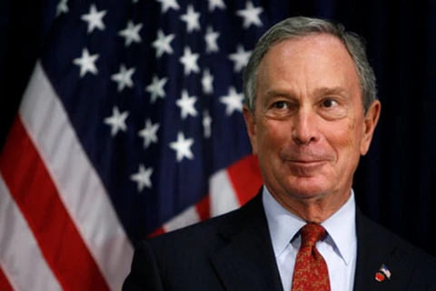 Cựu Thị trưởng New York Michael Bloomberg. (Nguồn: AP)
