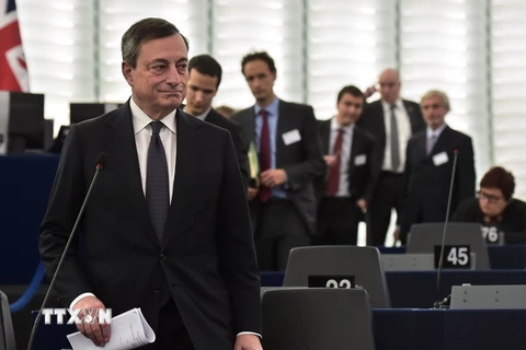 Chủ tịch ECB Mario Draghi. (Nguồn: AFP/TTXVN)
