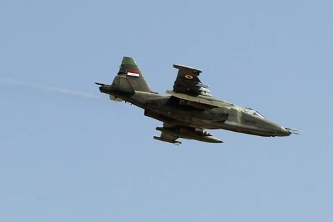 Một máy bay quân sự của Iraq. (Nguồn: AFP)