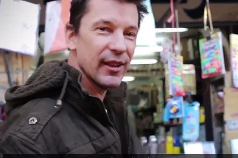 Phóng viên ảnh người Anh John Cantlie. (Nguồn: EPA)