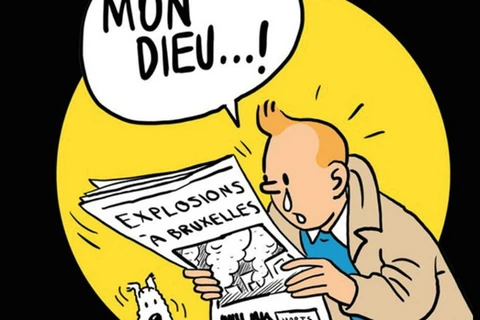 Nhân vật truyện tranh Tintin. (Nguồn: salon.com)