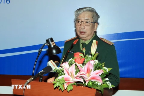 Thượng tướng Nguyễn Chí Vịnh. (Ảnh: Phạm Kiên​/TTXVN)