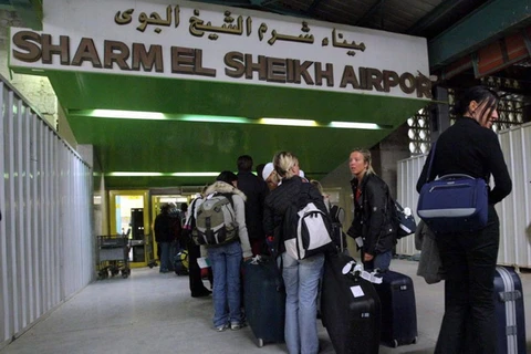 Lối vào sân bay Sharm El Sheikh. (Nguồn: standard.co.uk)