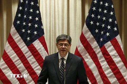 Bộ trưởng Tài chính Mỹ Jack Lew. (Nguồn: AFP/TTXVN)