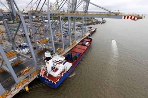 Cảng container ở Essex, miền Nam nước Anh. (Nguồn: Reuters)