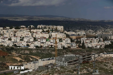 Toàn cảnh khu định cư Do Thái Pisgat Zeev ở đông Jerusalem. (Nguồn: AFP/TTXVN)