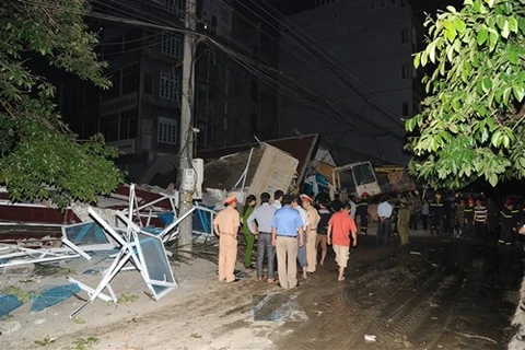 Cao Bằng: Sập nhà 5 tầng làm 3 người chết, 3 người thương nặng