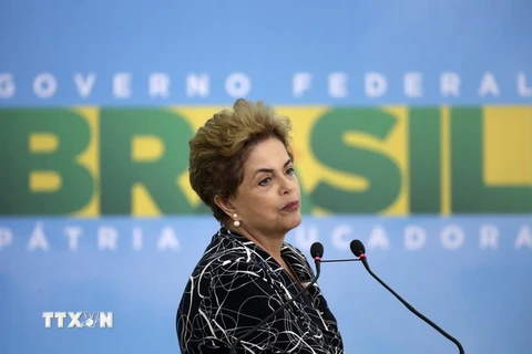 Tổng thống Brazil Dilma Rousseff. (Nguồn: EPA/TTXVN)
