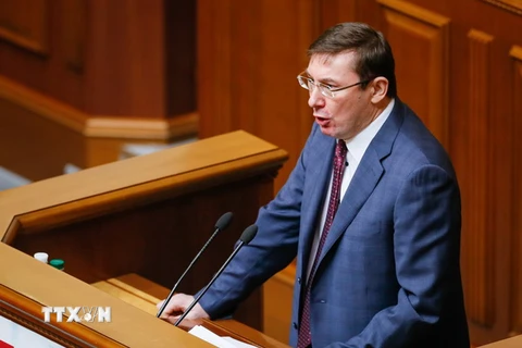 Ông Yuriy Lutsenko có thể trở thành Tổng chưởng lý mới của Ukraine. (Nguồn: EPA/TTXVN)