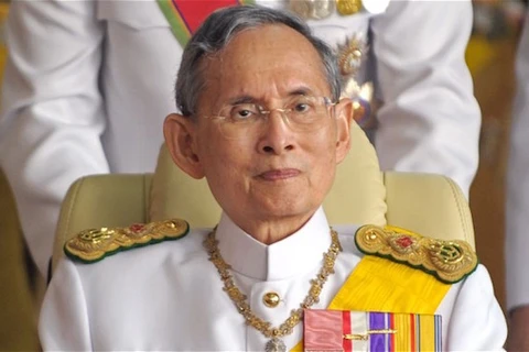 Nhà vua Bhumibol Adulyadej. (Nguồn: AFP)