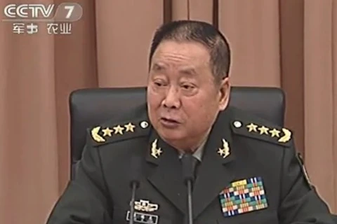 Cựu Tổng cục trưởng Tổng cục Hậu cần PLA, Tướng Liêu Tích Long. (Nguồn: CCTV)