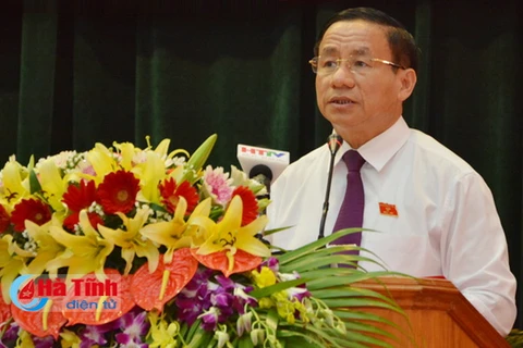 Ông Lê Đình Sơn tái đắc cử Chủ tịch Hội đồng Nhân dân tỉnh Hà Tĩnh. (Nguồn: hatinh.gov.vn)