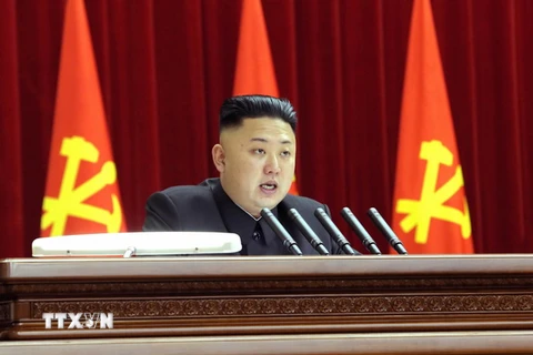Nhà lãnh đạo Kim Jong-un. (Nguồn: Reuters/TTXVN)