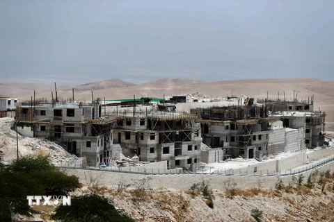 Palestine cho rằng các dự án định cư Do Thái làm xói mòn giải pháp hai nhà nước. (Nguồn: AFP/TTXVN)