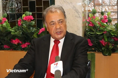Tổng bí thư Đảng Lao động Mexico Alberto Anaya Gutierrez. (Nguồn: Cơ quan thường trú TTXVN tại Mexico City)